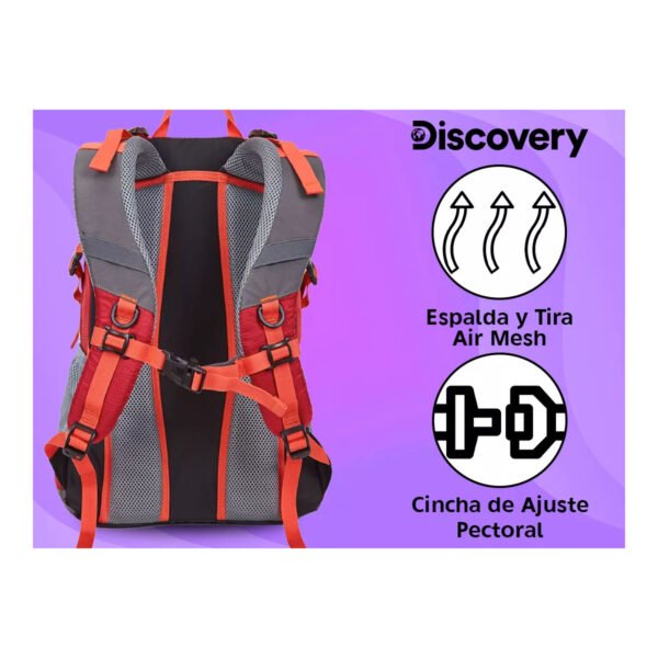mochila 22306 6 Mochila Urbana Viaje Porta Notebook Trekking Discovery