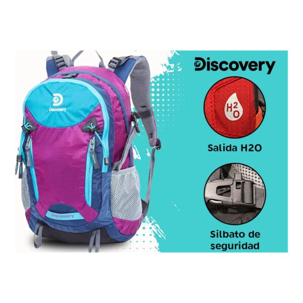 mochila 22306 8 Mochila Urbana Viaje Porta Notebook Trekking Discovery