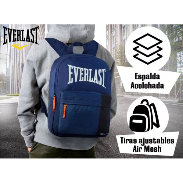 Mochila Everlast Urbana Diaria Deportiva Escolar