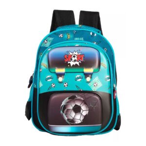 Mochila Escolar Niños Niñas Frente Con Relieve Porta Botella