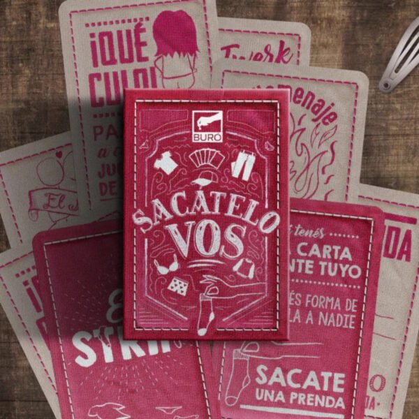 Sacatelo Vos Juego De Cartas Para Previas Fiesta Amigos