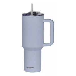 Vaso Con Manija Grande Termico Hermetico Tapa Sorbete 25 Cm