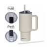 Vaso Con Manija Termico Tapa Sorbete Waterdog Cold 900 Ml - Imagen 2
