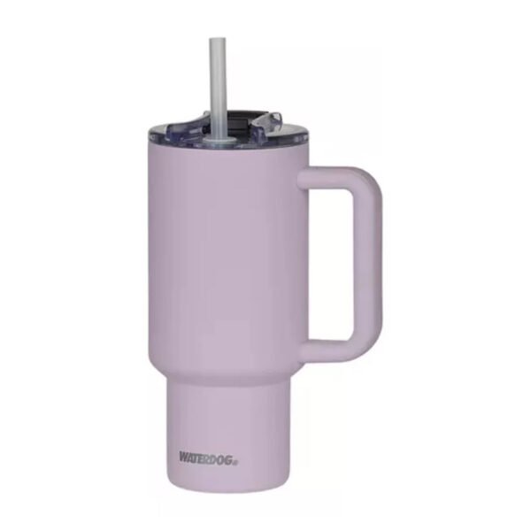 Vaso Con Manija Termico Tapa Sorbete Waterdog Cold 900 Ml