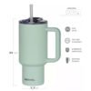Vaso Con Manija Termico Tapa Sorbete Waterdog Cold 900 Ml - Imagen 9