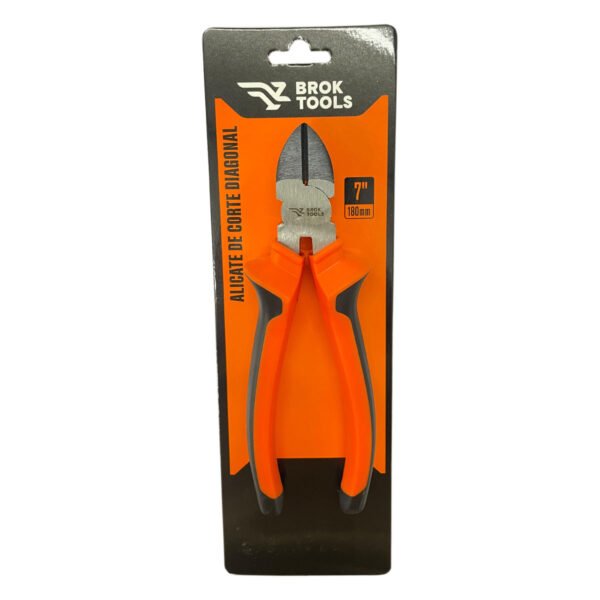 Pinza Alicate Corte Diagonal 7'' 180mm Herramienta Acero Al Carbono
