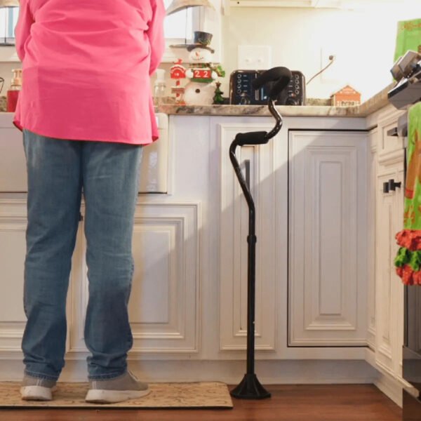 Baston Ajustable En Altura Ergonomico Para Caminar Bastonforte Tv
