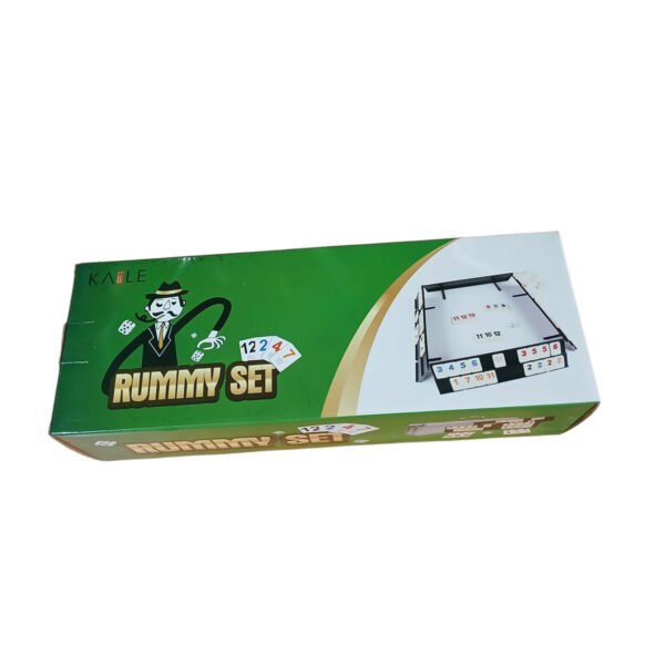 Juego De Mesa Rummy Burako Maletin Aluminio Fichas Bajo Relieve
