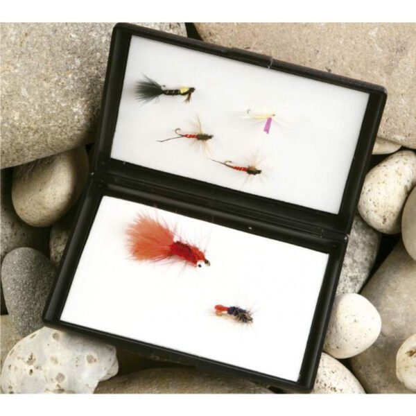 caja para moscas BCF78120 3 Caja Pesca Gavetero Foam Mosca Fly Cast Chica 9 x 12,5 cm Waterdog