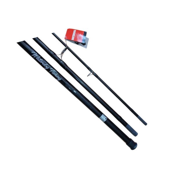 Caña De Pescar 4.20 Mts 3 Tramos 100-250g Lance Carbono Waterdog Brissa