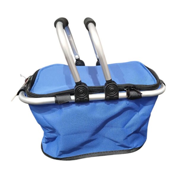 cesta termica 57917430 azul 1 Canasta Plegable Termica Camping Portatil Conservadora Lunchera