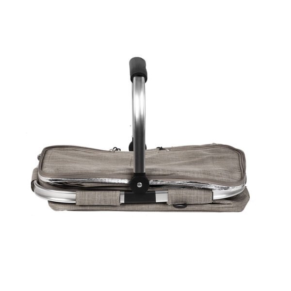 cooler personal 2 gris 2 Canasta Conservadora Termica Plegable 38 Lts Bolso Waterdog