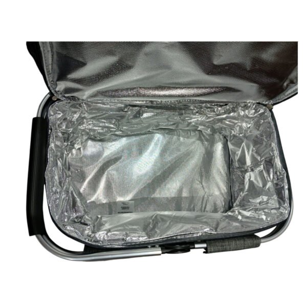 cooler personal 2 gris 4 Canasta Conservadora Termica Plegable 38 Lts Bolso Waterdog