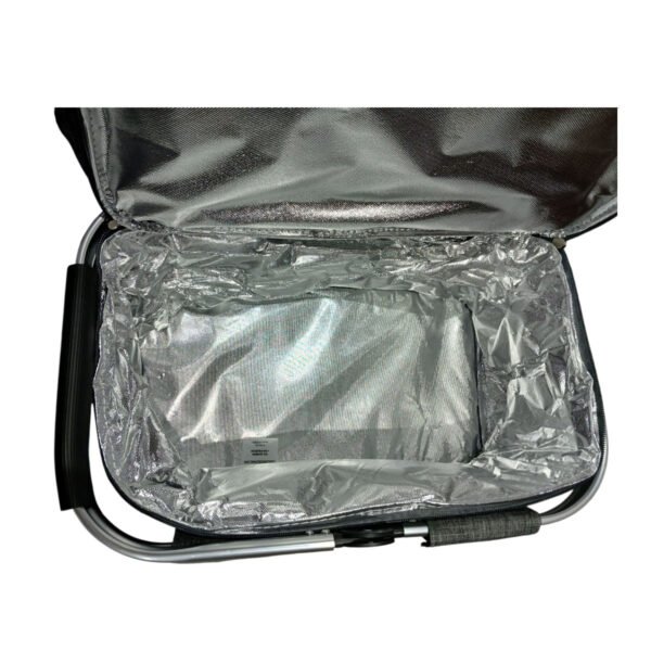 cooler personal 2 negro 3 Canasta Conservadora Termica Plegable 38 Lts Bolso Waterdog