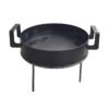 Disco Paellero Arado 30 Cm Tapa Patas Desmontables Parrilla Cocina - Imagen 2