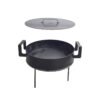Disco Paellero Arado 30 Cm Tapa Patas Desmontables Parrilla Cocina
