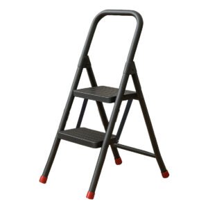 Escalera Plegable 2 Escalones Metalica Tijera Broktools