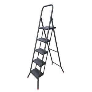 Escalera Plegable 5 Escalones Metalica Tijera Broktools