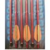 Set 6 Flechas De Aluminio Para Ballesta 16" Roja - Imagen 2