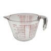 Jarra Medidora Vidrio 1 Litro Vaso Medidor Vertedor Cocina - Imagen 2