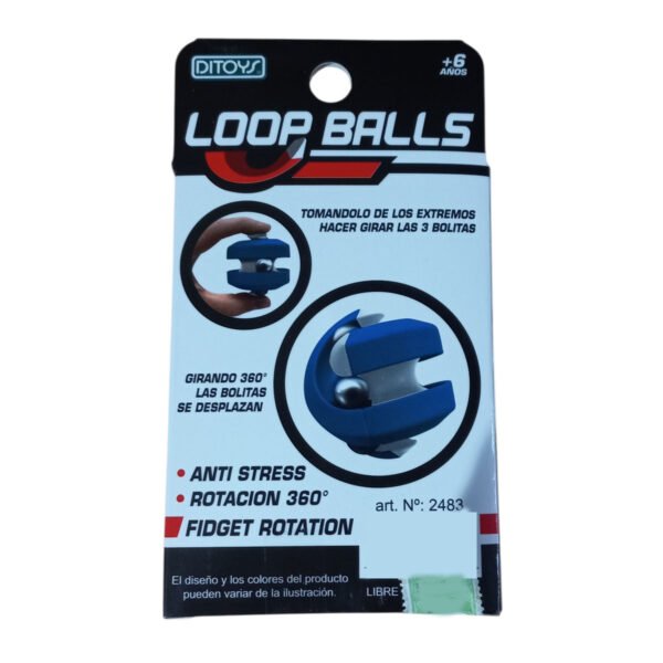 Loop Balls Juguete Anti estres Giro 360º Ditoys