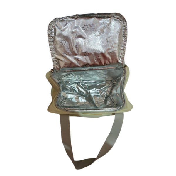 lunchera RH215CRUDO 2 Bolso Lunchera Termica Conservadora Vianda Escolar Oficina