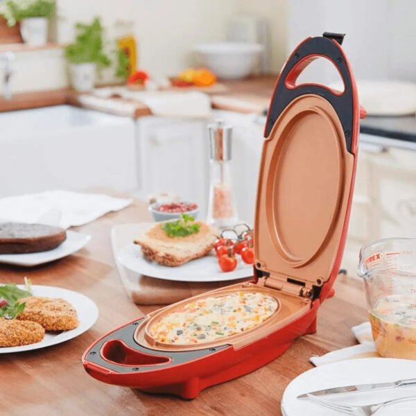 Mini Sarten Red Copper Electrica 5 Minutes Chef 37 Cm