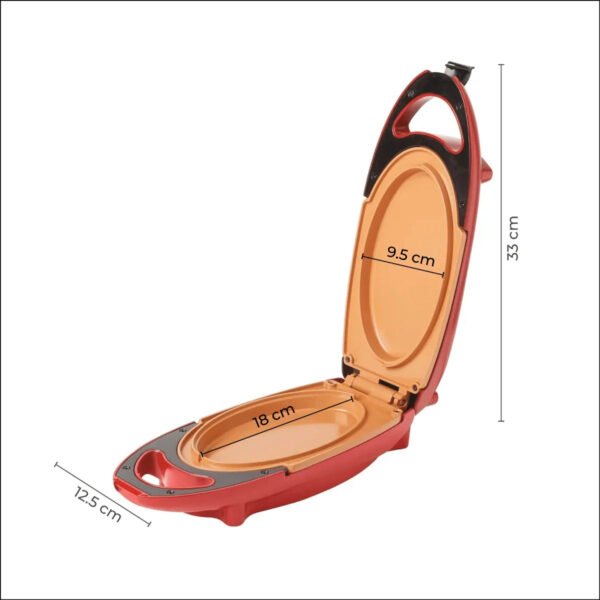 Mini Sarten Red Copper Electrica 5 Minutes Chef 37 Cm