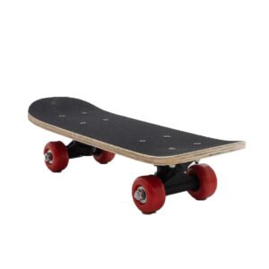 Patineta Mini Skate De Madera Antideslizante Infantil 42 x 12,5 cm Love