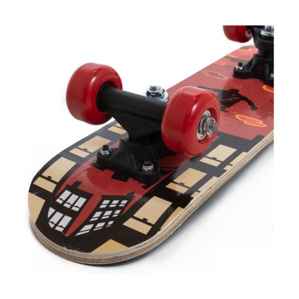 patineta 20-01 3 Patineta Mini Skate De Madera Antideslizante Infantil 42 x 12,5 cm Love