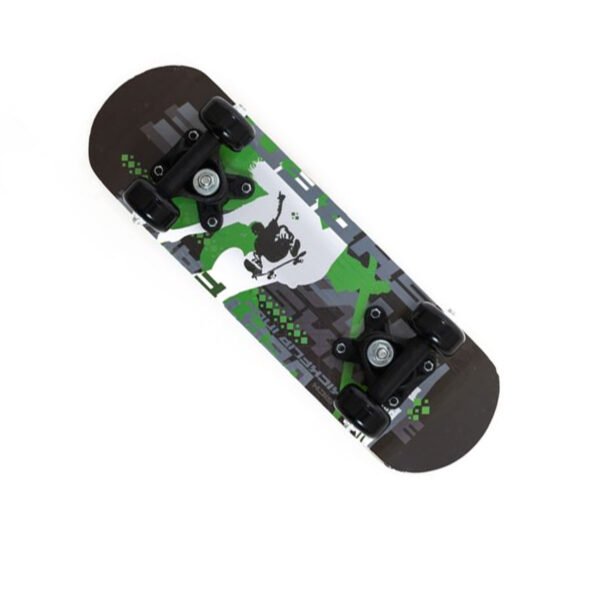 patineta 20-03 2 Patineta Mini Skate De Madera Antideslizante Infantil 42 x 12,5 cm Love