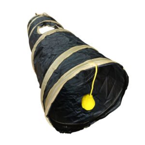 Tunel Para Gatos Juguete Mascota 2 Salidas Plegable