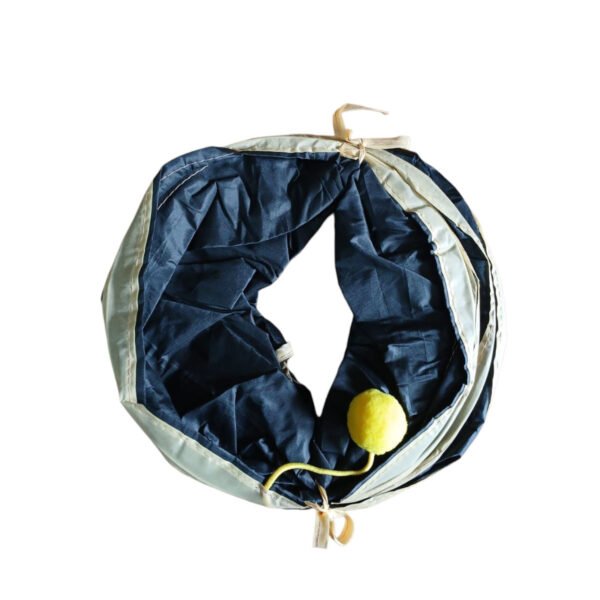 Tunel Para Gatos Juguete Mascota 2 Salidas Plegable