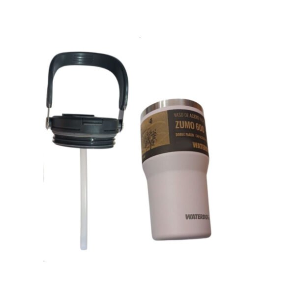 vaso zumo 600 pk 2 Vaso Termico Acero Inoxidable Zumo 600 Ml Manija Waterdog