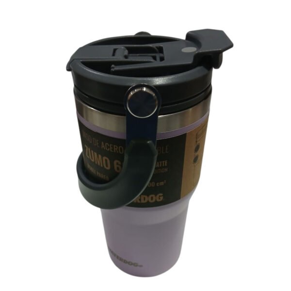 vaso zumo 600 ps 2 Vaso Termico Acero Inoxidable Zumo 600 Ml Manija Waterdog