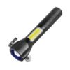 linterna ALP-EN-08 1 Linterna Tactica Luz Led Con Martillo De Emergencia Recargable Alpaca