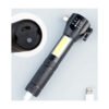 linterna ALP-EN-08 3 Linterna Tactica Luz Led Con Martillo De Emergencia Recargable Alpaca