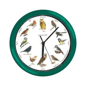 Reloj Con Sonidos Reales De Pajaros Birdsong Clock Starlyf