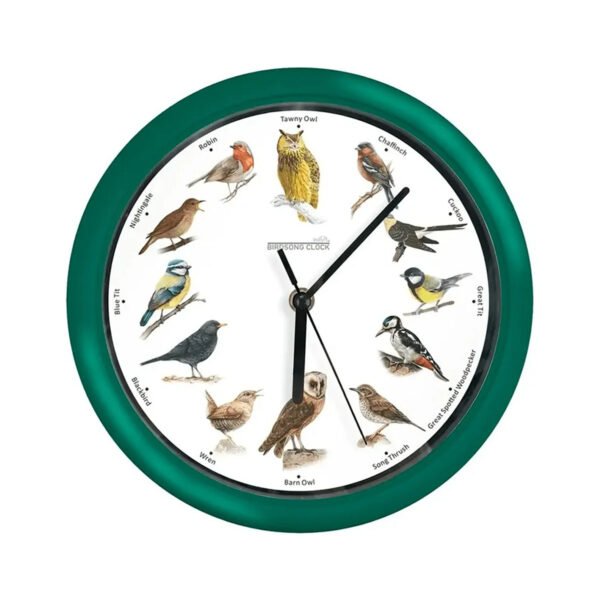 Reloj Con Sonidos Reales De Pajaros Birdsong Clock Starlyf