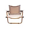 SILLA FK-01 CREMA 1 Silla Camping Baja Pesca Patio Jardin Plegable