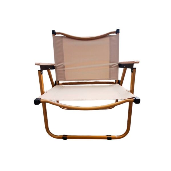 SILLA FK-01 CREMA 1 Silla Camping Baja Pesca Patio Jardin Plegable