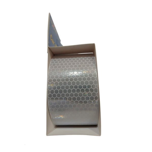 cinta reflectiva blanca 2 Cinta Reflectiva 5 cm Rollo De 5 Metros Auto Moto Camion