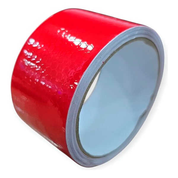 cinta reflectiva rojo 1 Cinta Reflectiva 5 cm Rollo De 5 Metros Auto Moto Camion