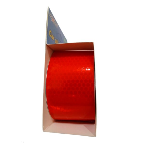 cinta reflectiva rojo 2 Cinta Reflectiva 5 cm Rollo De 5 Metros Auto Moto Camion