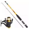 Equipo De Pesca Variada Waterdog Caña Reta 2,1 M + Reel