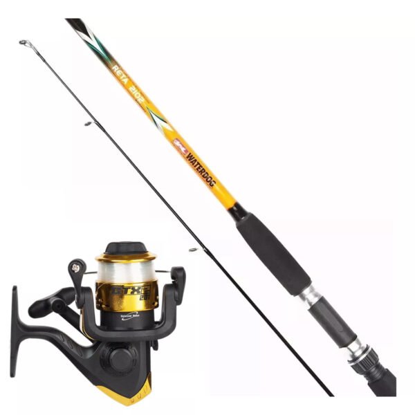 Equipo De Pesca Variada Waterdog Caña Reta 2,1 M + Reel