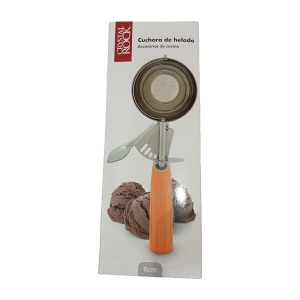 Cuchara Bochera De Helado Acero Inox. Bocha 80 Gramos