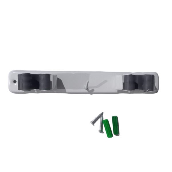 cuelga escoba 57914888 2 Organizador Soporte Porta Cuelga 2 Escobas Escobero Ganchos