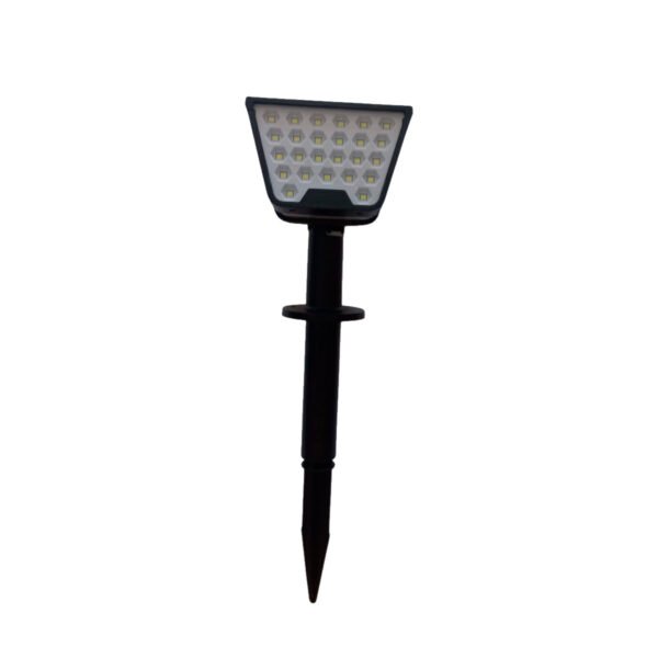 Estaca Solar Luz Led 2w Jardin Parque Aplique Exterior Intemperie