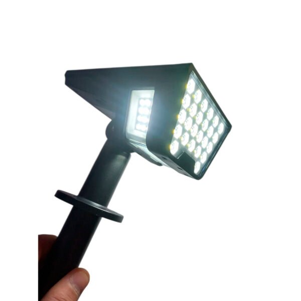 Estaca Solar Luz Led 2w Pack X 5 Jardin Parque Exterior